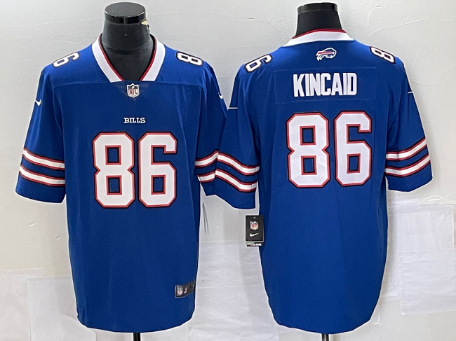 Men's Buffalo Bills #86 Dalton Kincaid Blue Vapor Untouchable Limited Stitched Football Jersey